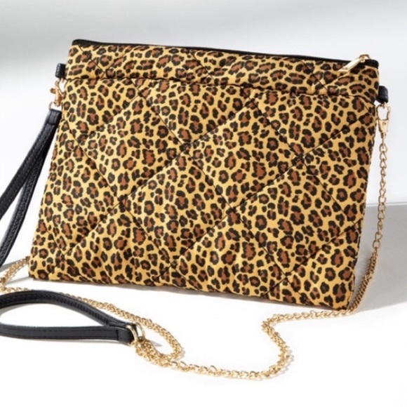 🐆Convertible Leopard Print Crossbody - Picture 7 of 9